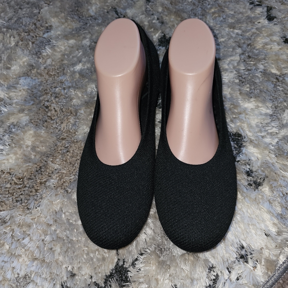 VIVAIA 'Claire' Classic Round Toe Flats Black BRAND NEW! Slipons Ballet 11/43 - Picture 2 of 7